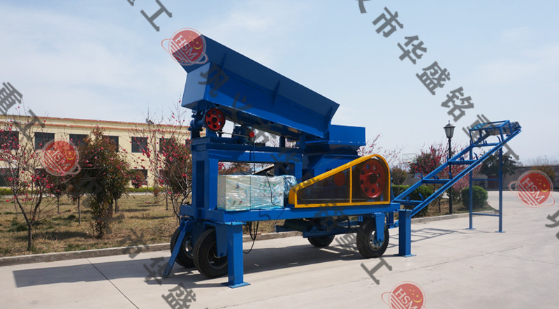 移動對輥制砂機(jī)價格貴不貴，多少錢一臺